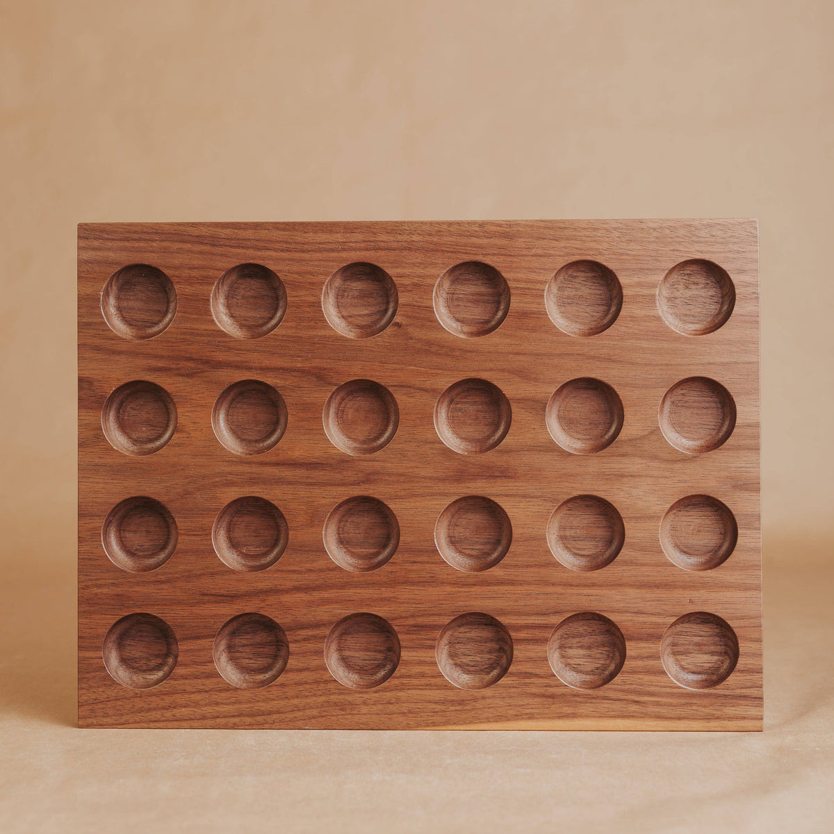 Initial Wood Tray Display