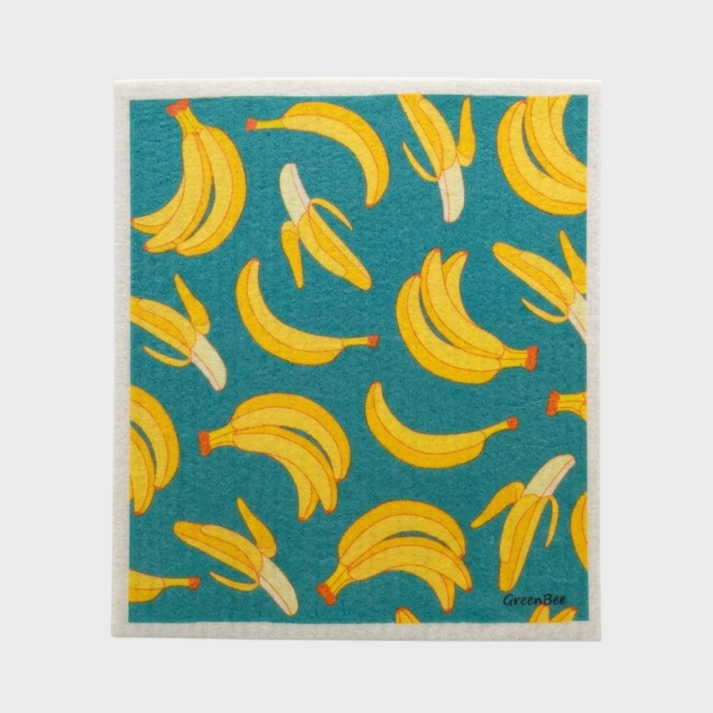 Bananas Swedish Dishcloth