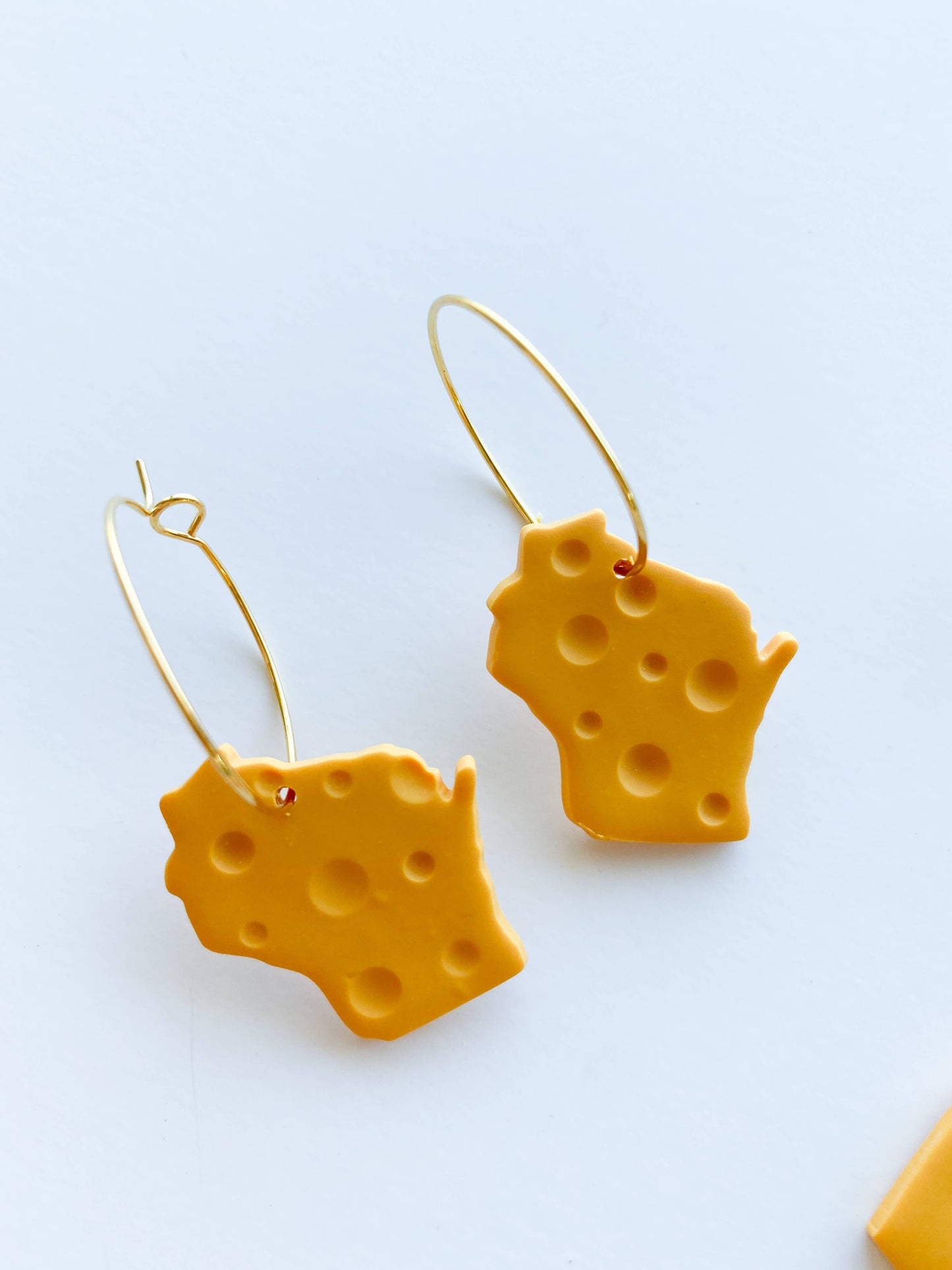 Cheesehead Green Bay Packers Earrings