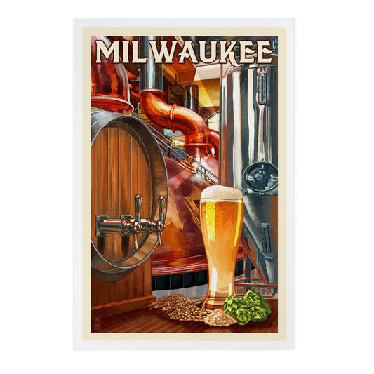 Milwaukee Art of the Beer Premium Postcard