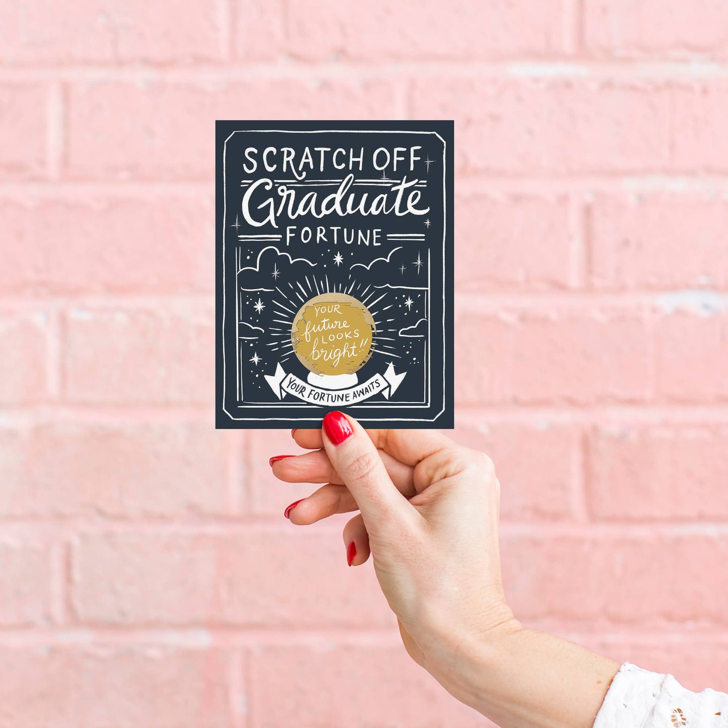 Scratch-off Fortune Card - Graduation