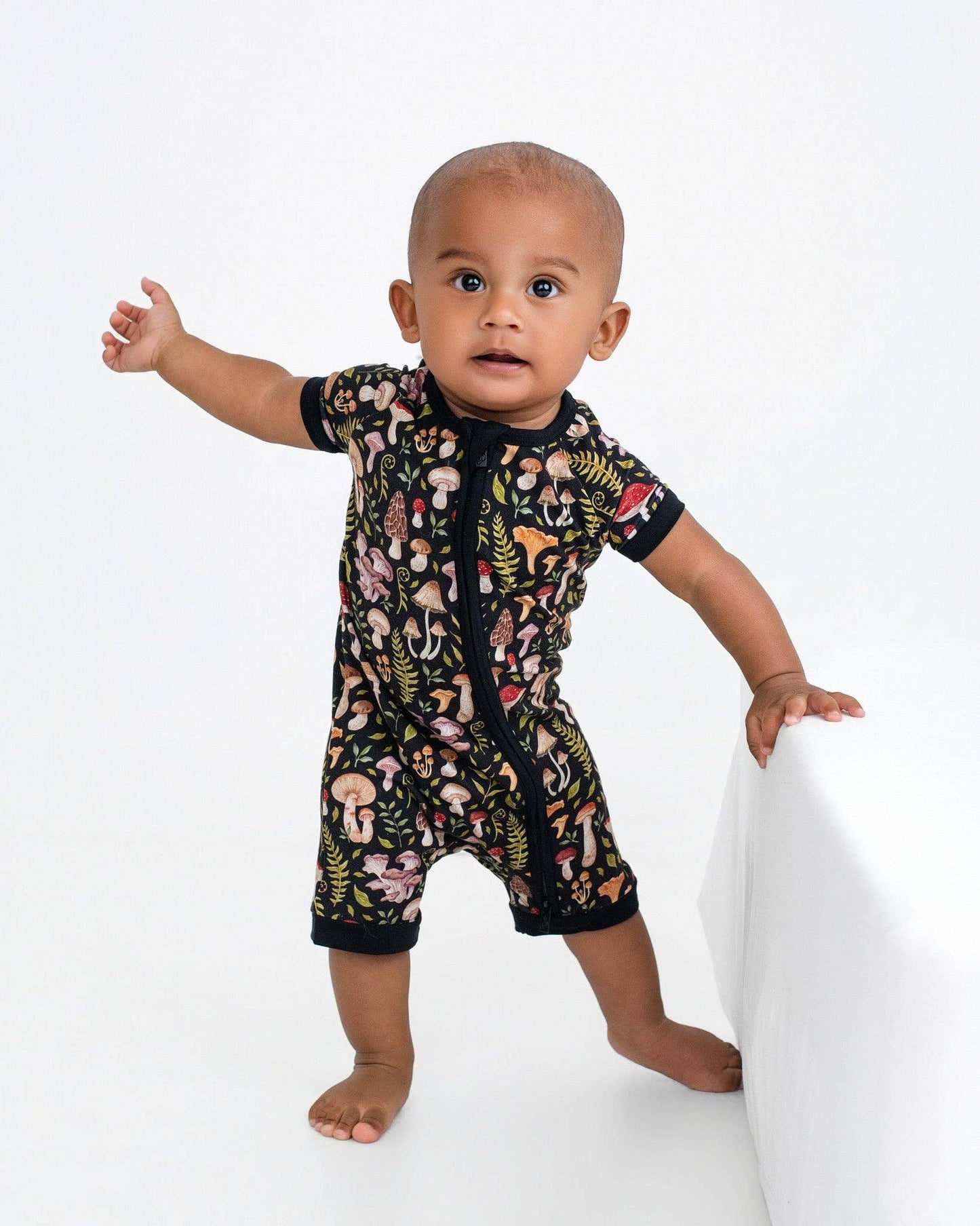 Mystic Mushrooms Short Sleeve Romper