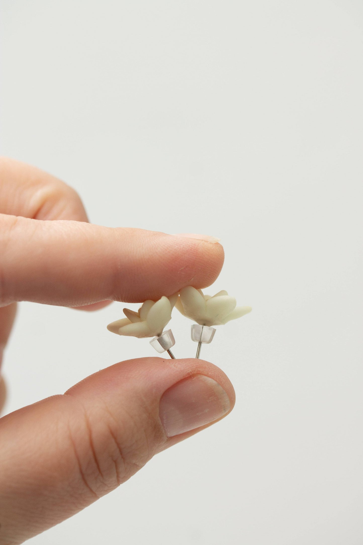 Fluorescent Succulent Stud Earrings – Glows in the Dark