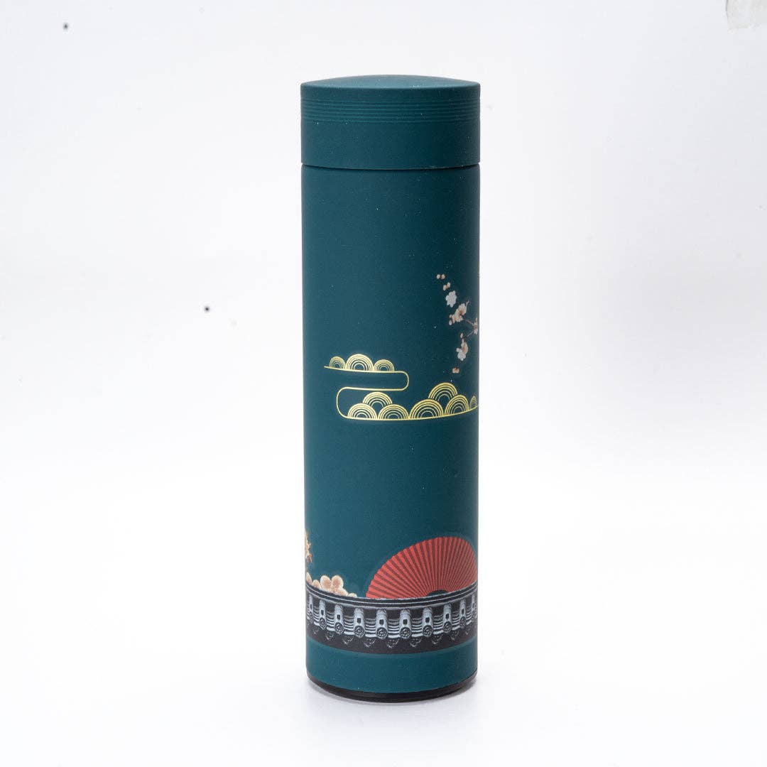 Dark Turquoise 17oz Vacuum Insulated Stainless Steel Thermos Flask