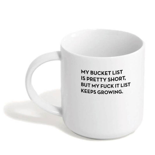 Bucket List Mug