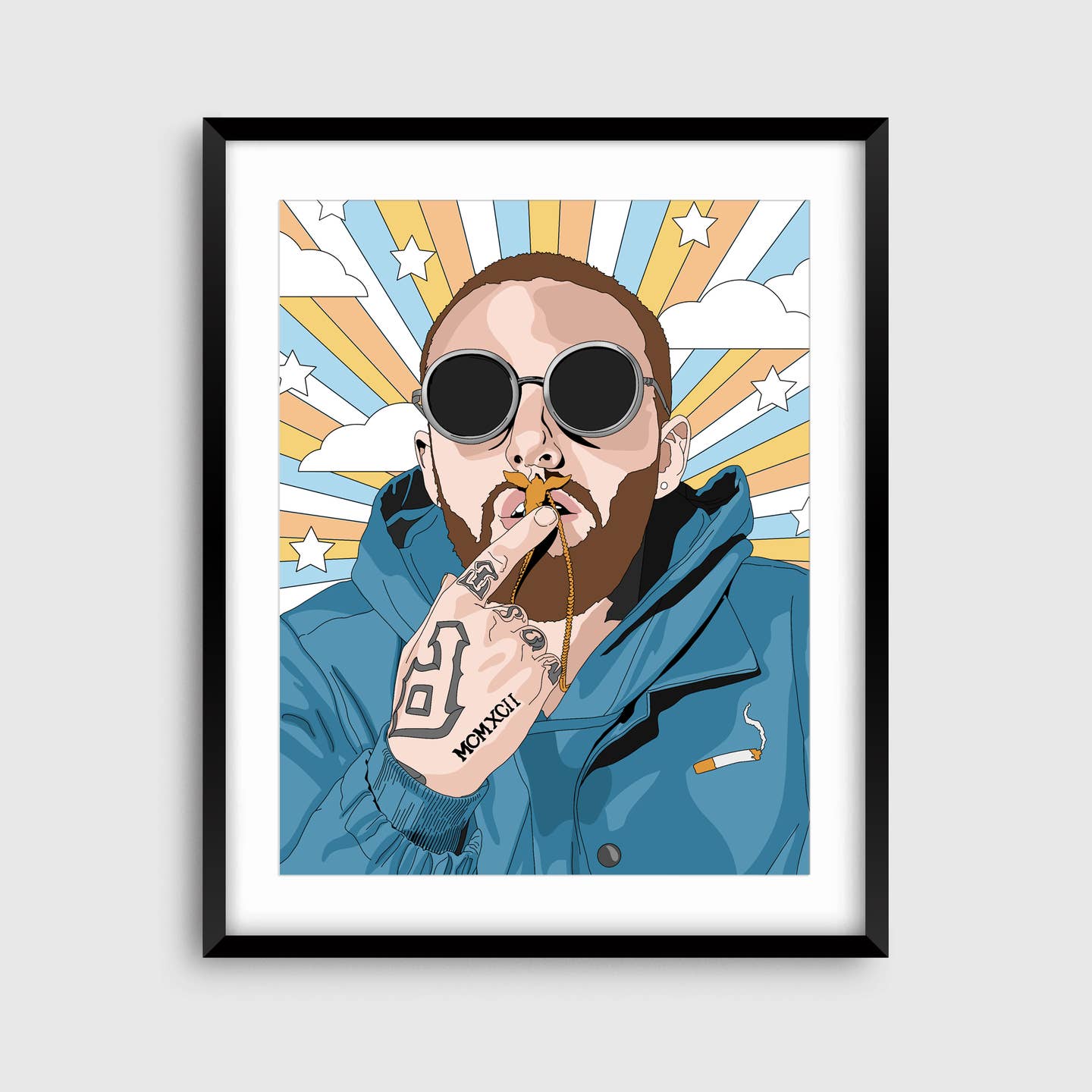 Mac M Portrait Fine Art Print