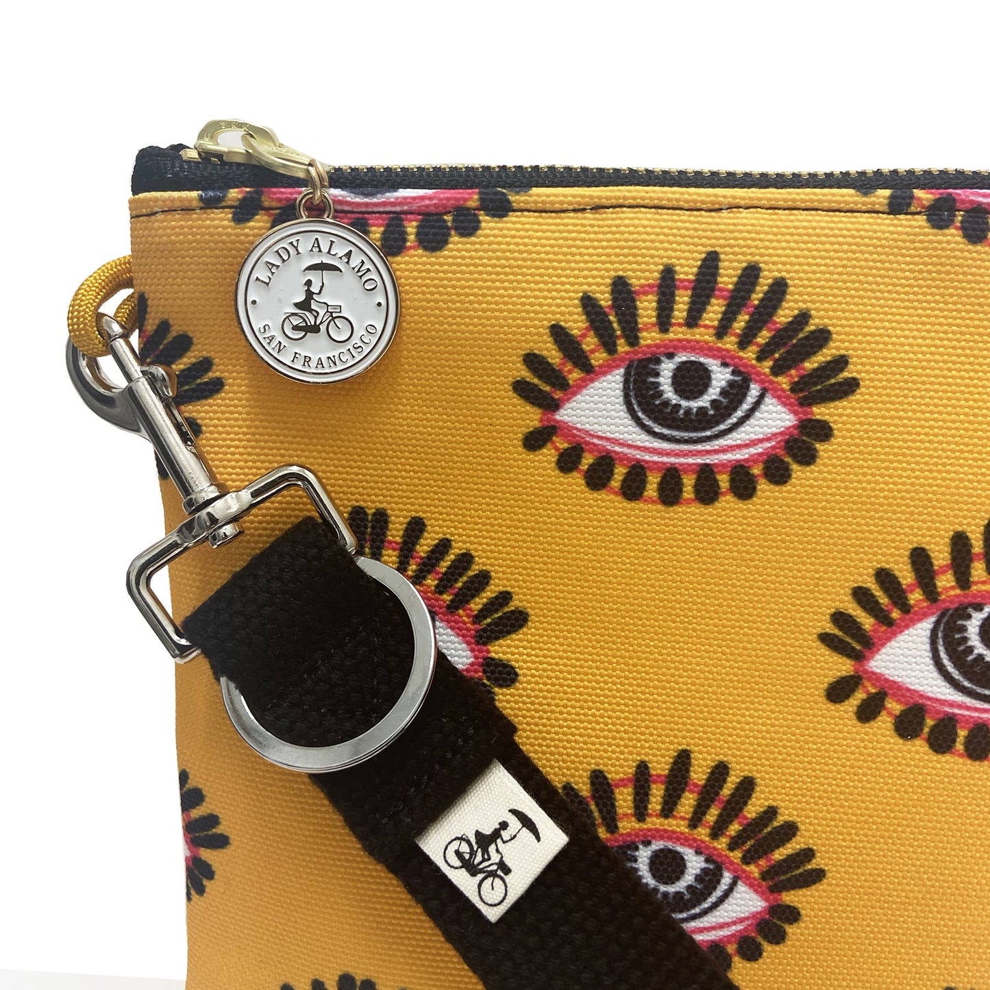 Miss Zip Wristlet: Golden Eye