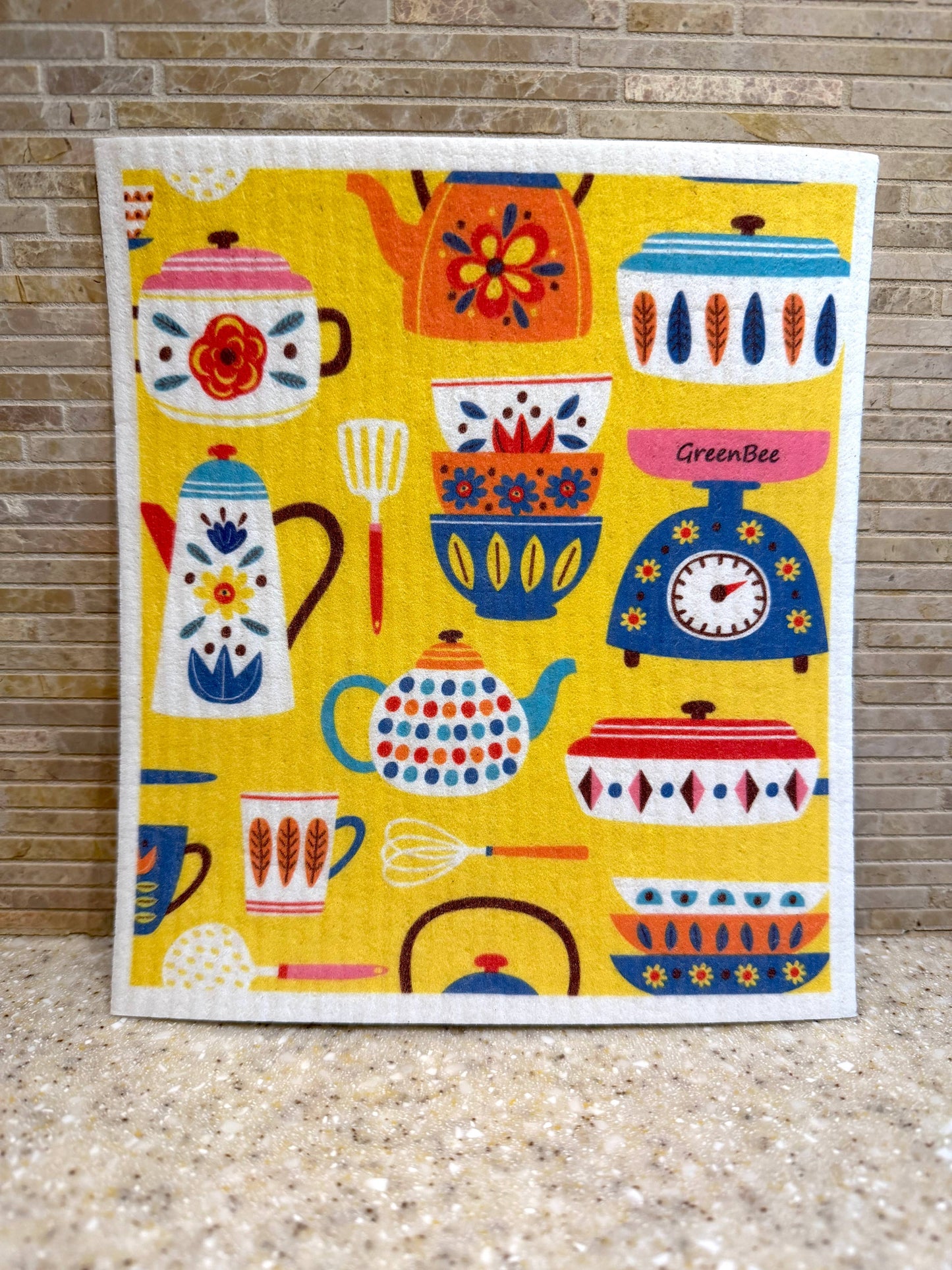 Vintage Kitchenware Swedish Dishcloth