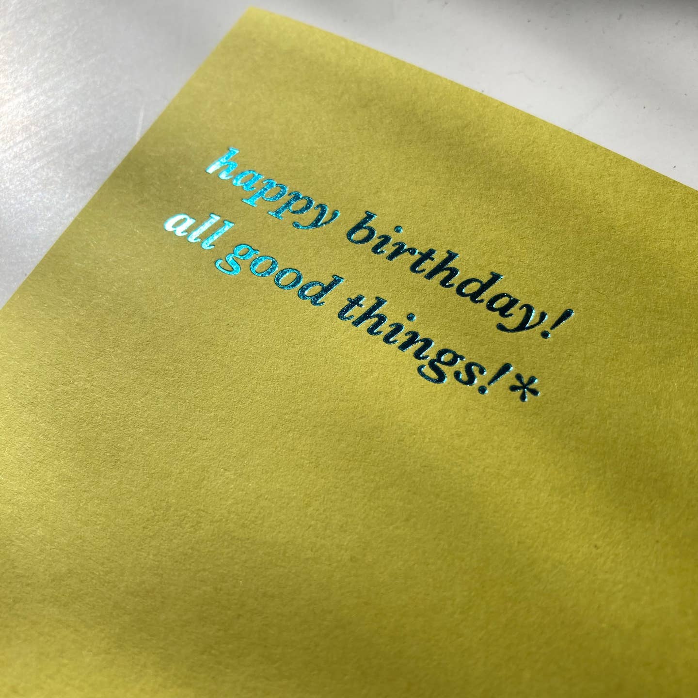 All Good Things Birthday Card