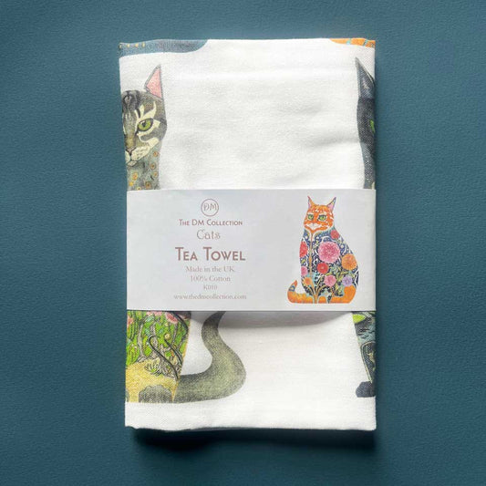 Cats - Tea Towel