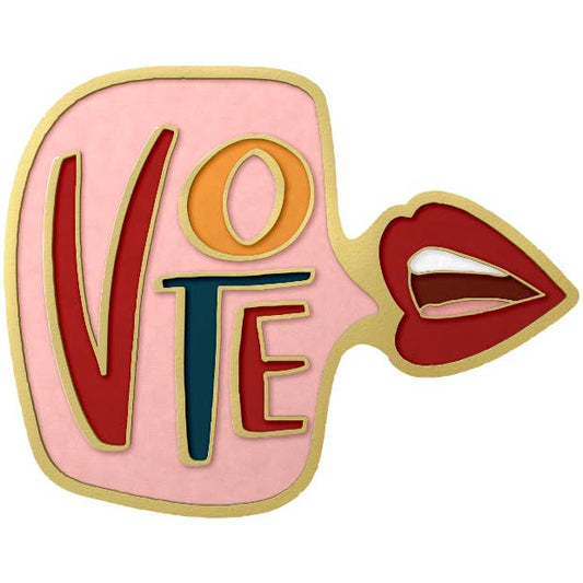 Vote Lips - Enamel Pin