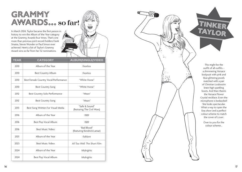 The Taylor Swift Activity Book