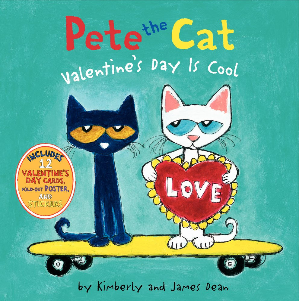 Pete The Cat Valentine's Day Is Cool