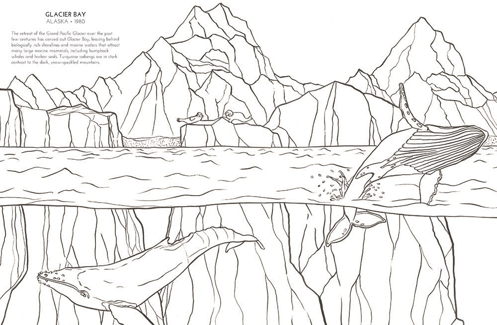 The National Parks Coloring Book