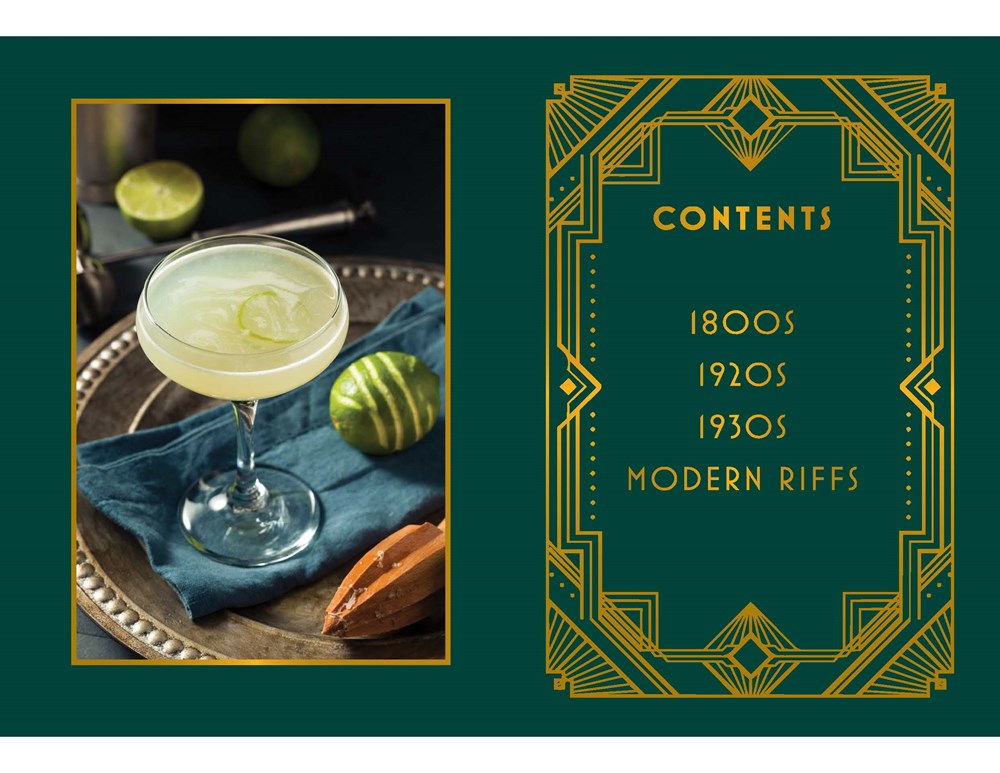 Speakeasy Cocktails Hardcover Book