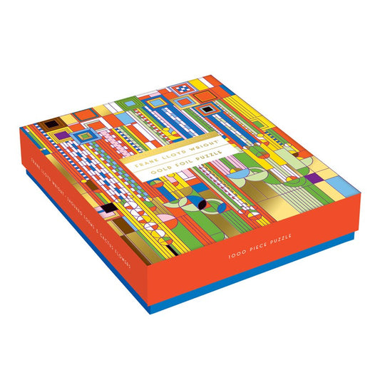 Frank Lloyd Wright Saguaro Cactus And Forms Foil 1000pc Puzzle