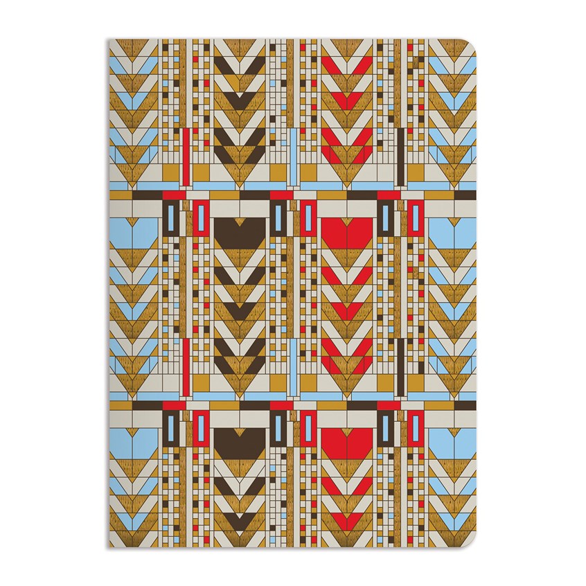 Frank Lloyd Wright Tree of Life Embroidered Notebook