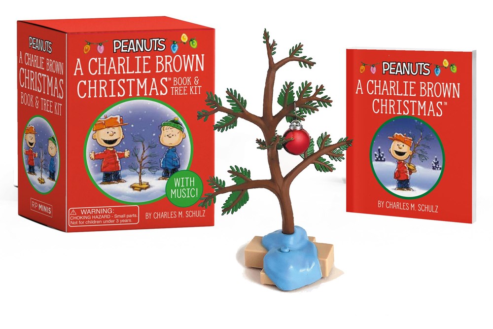 A Charlie Brown Christmas Desktop Tree and Book Kit