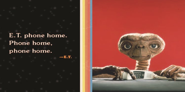 E.T. Talking Figurine