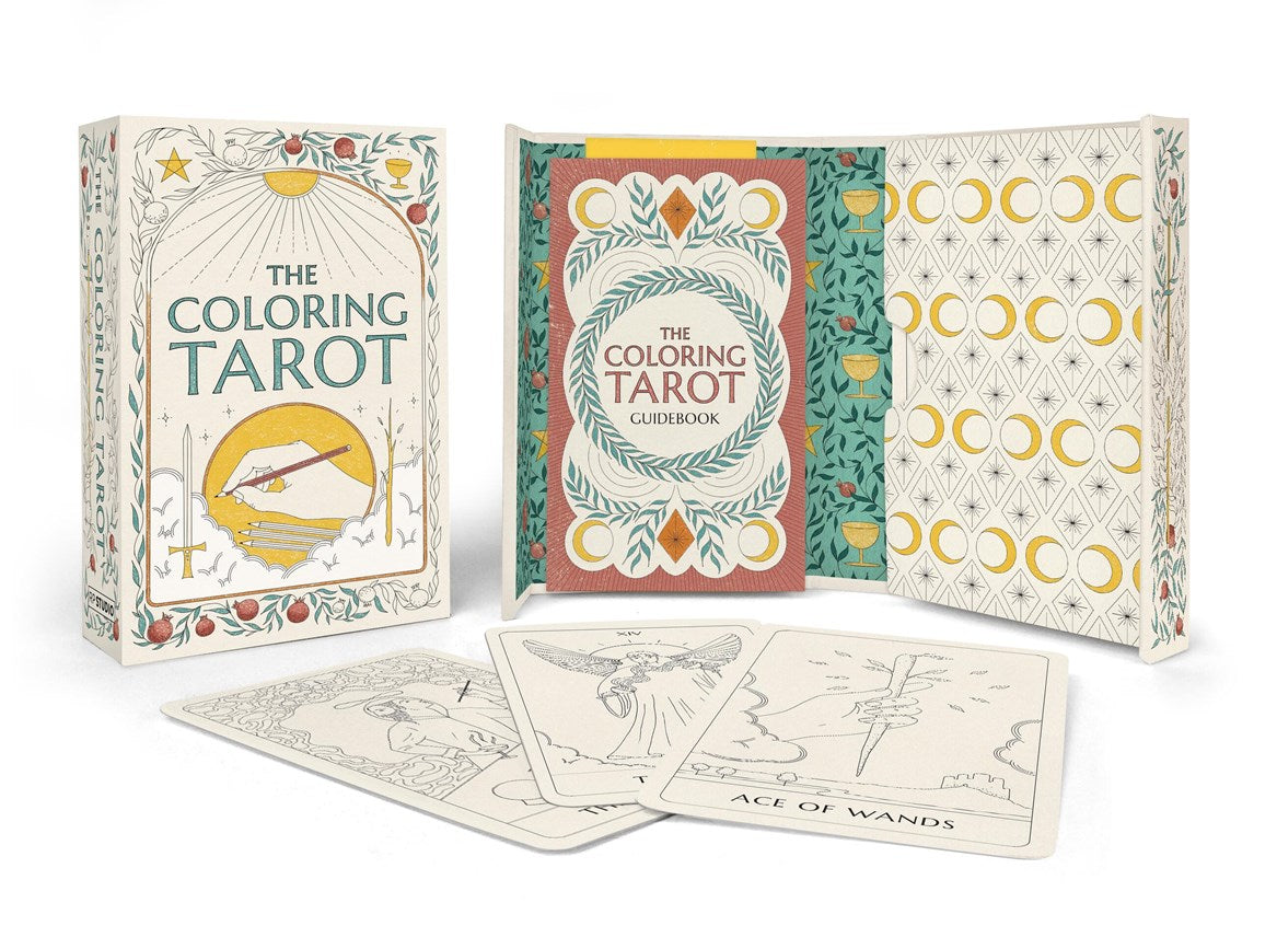 The Coloring Tarot:  A Deck and Guidebook to Color and Create