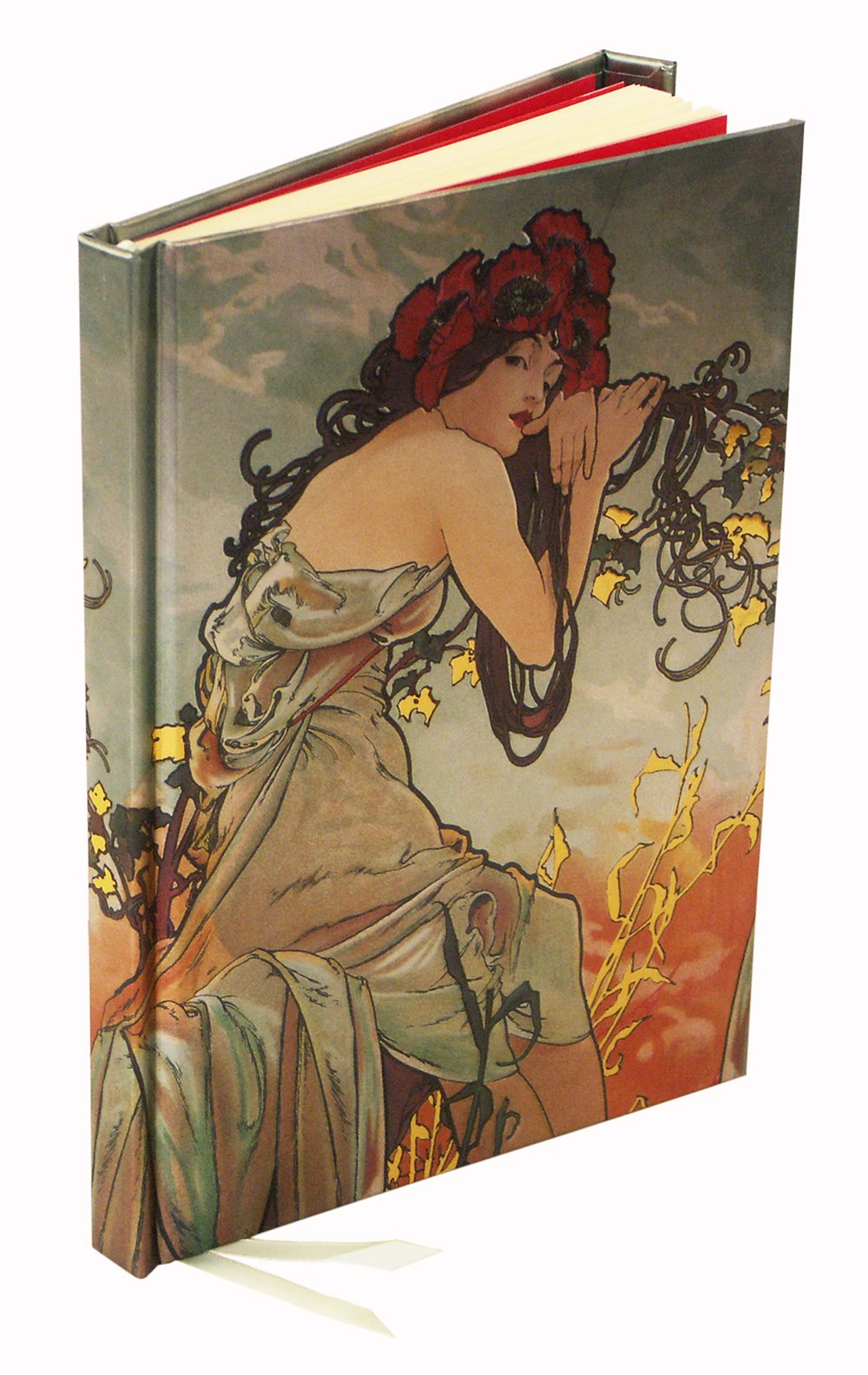 Alphonse Mucha Summer Foiled Journal