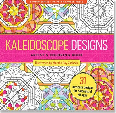 Kaleidoscope Designs Artist's Coloring Book