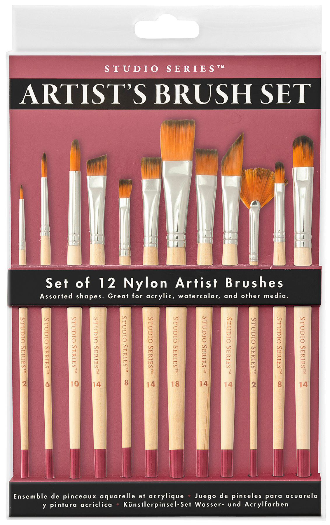 Studio Series Artist's Paintbrush Set