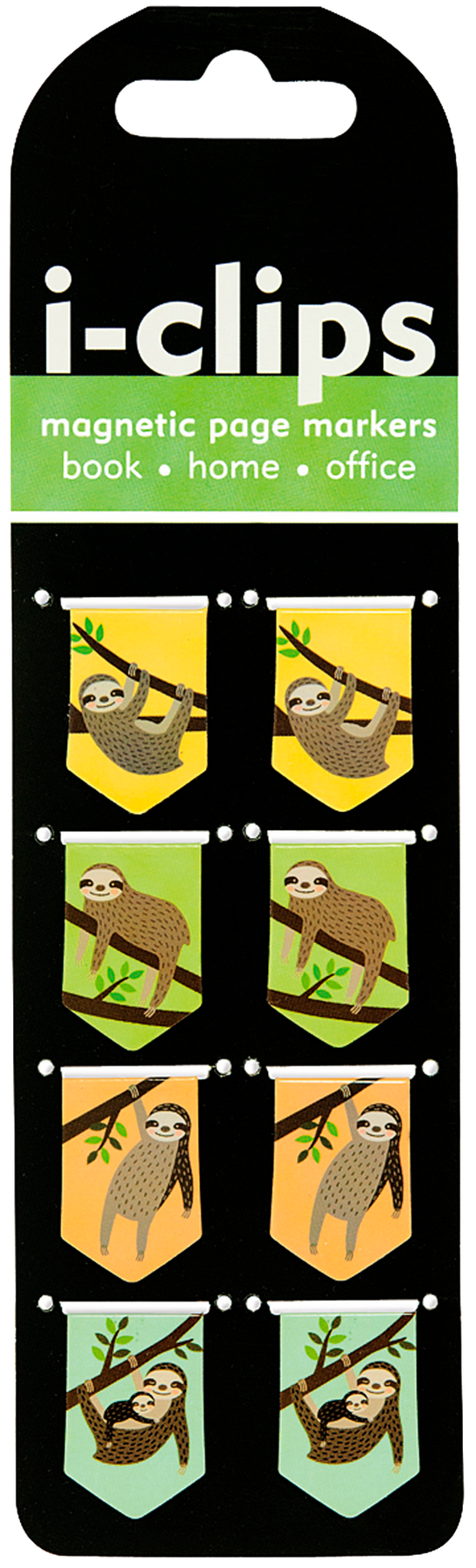 Sloth i-clips Magnetic Page Markers