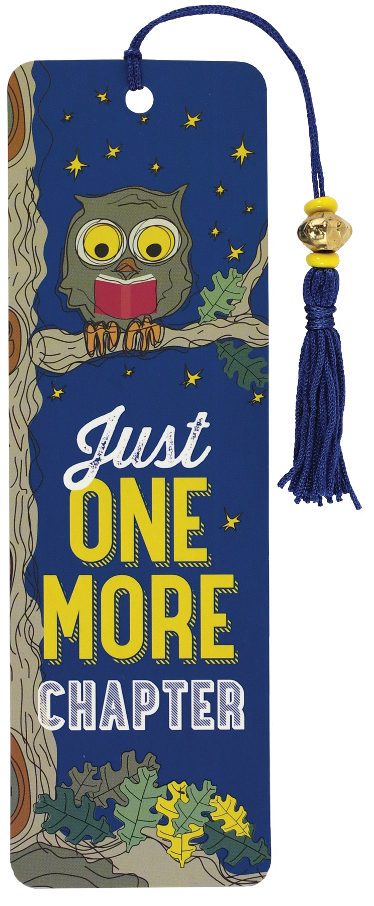 Just One More Chapter Beaded Bookmark