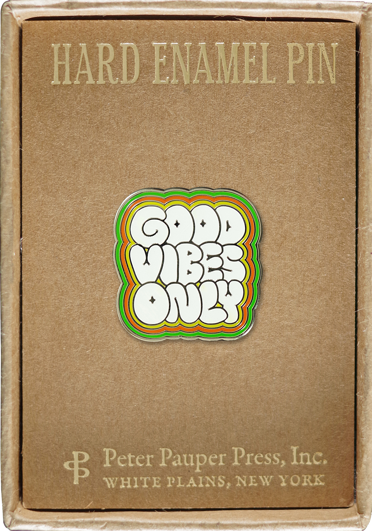 Good Vibes Only Enamel Pin