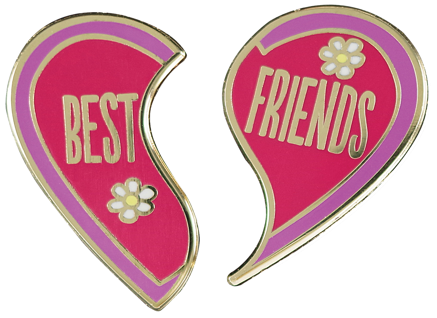 Best Friends Enamel Pin