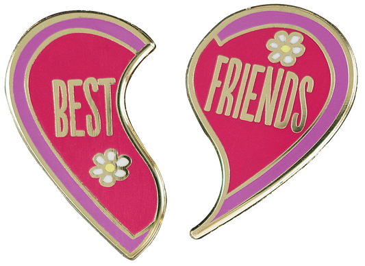 Best Friends Enamel Pin