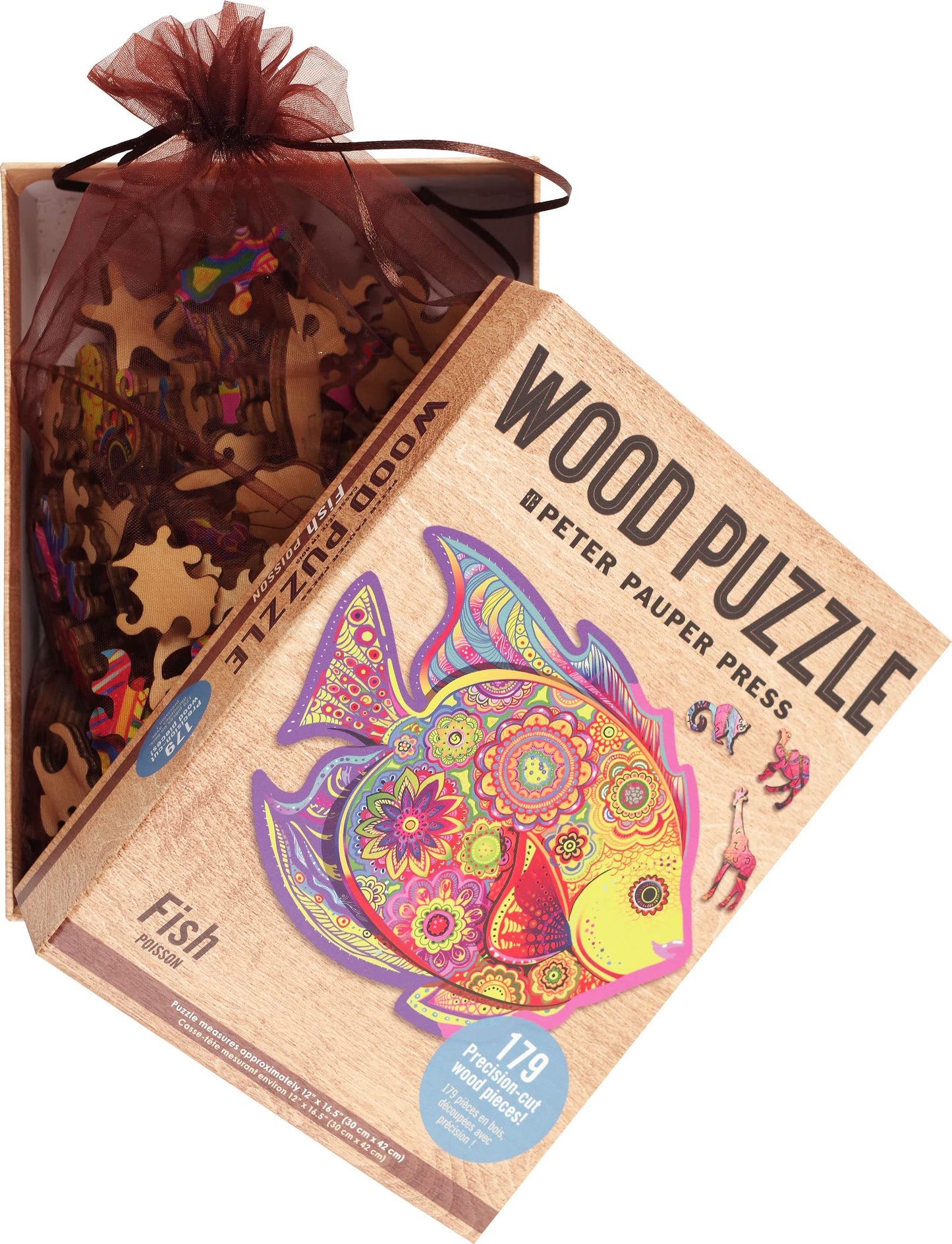 Fish Wooden Puzzle