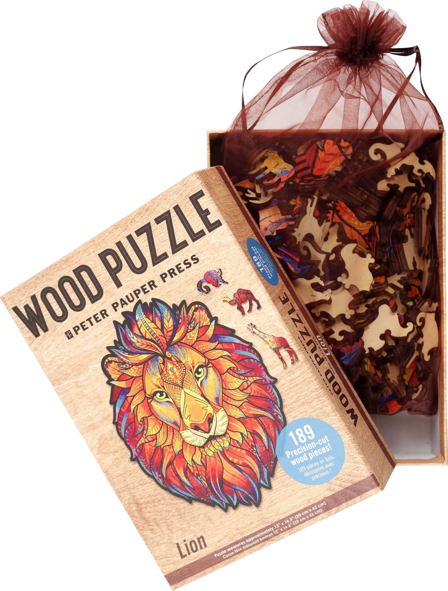 Lion Wooden Puzzle