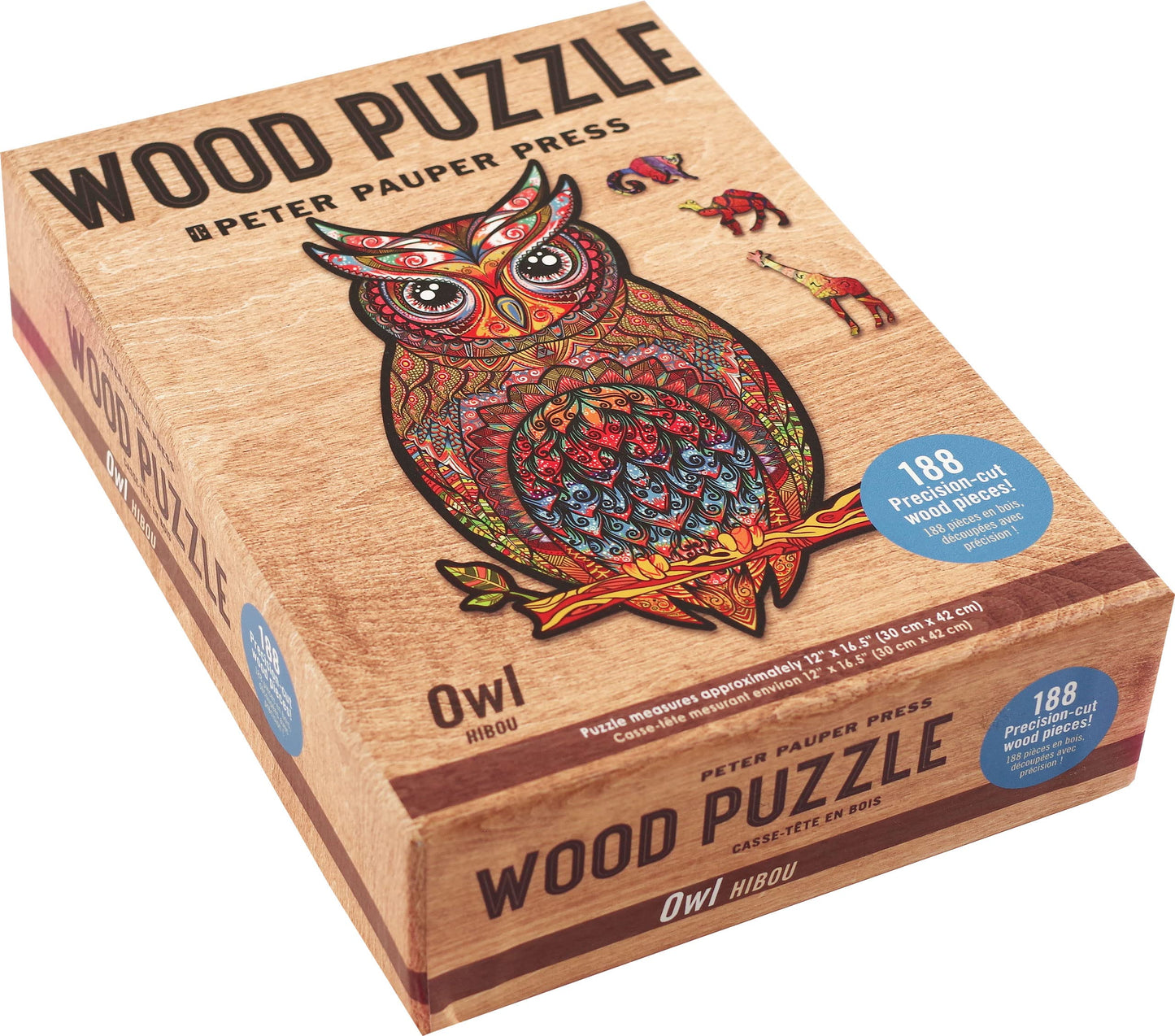 Owl Wooden Puzzle