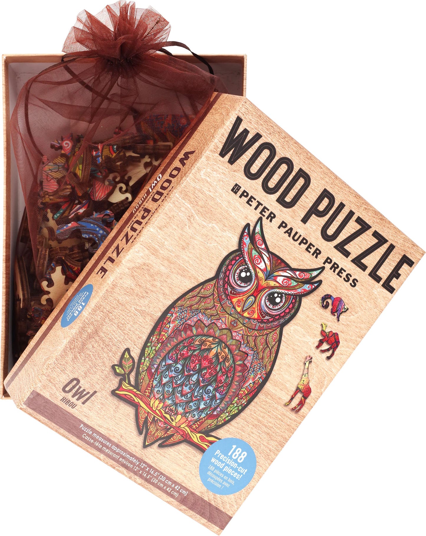 Owl Wooden Puzzle