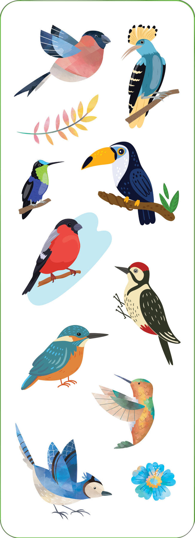 Birds Sticker Set