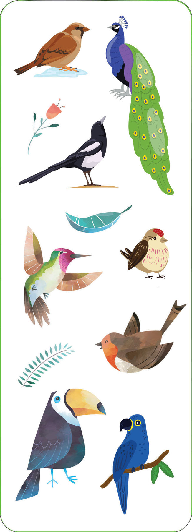 Birds Sticker Set