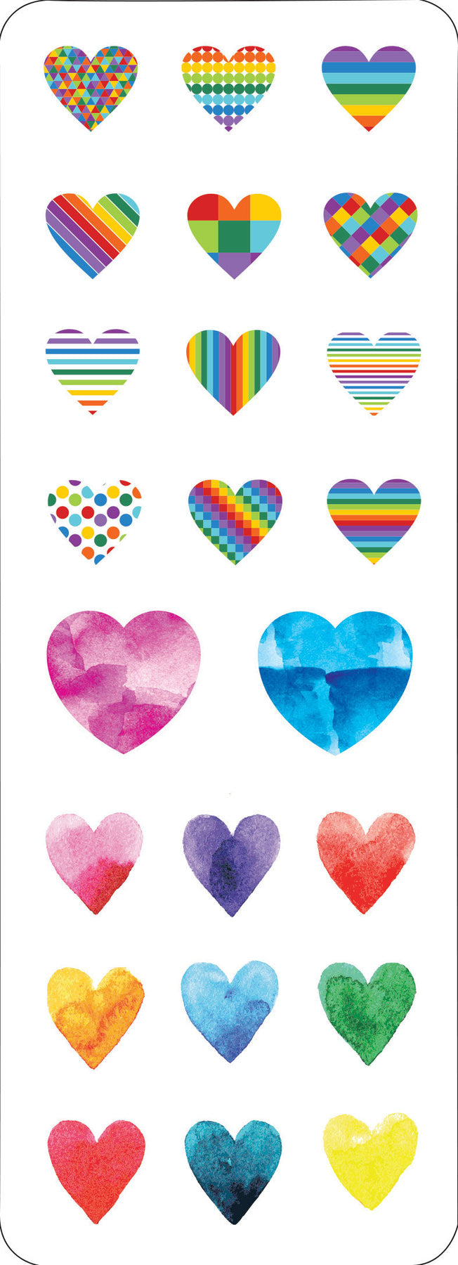 Hearts Sticker Set