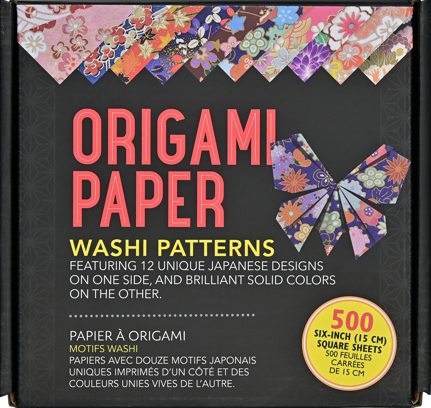 Origami Paper Washi Patterns (500 Sheets)