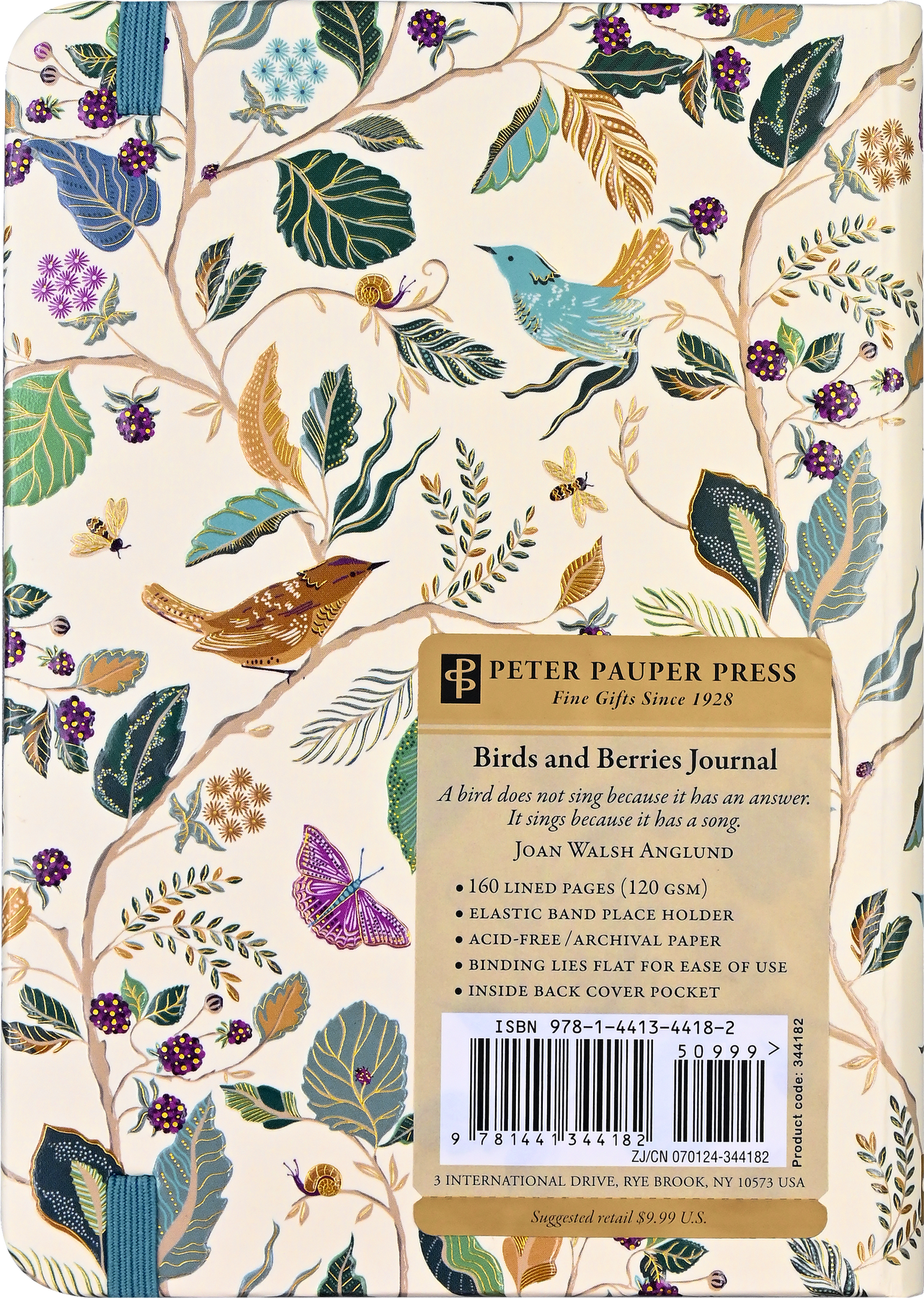 Birds and Berries Journal