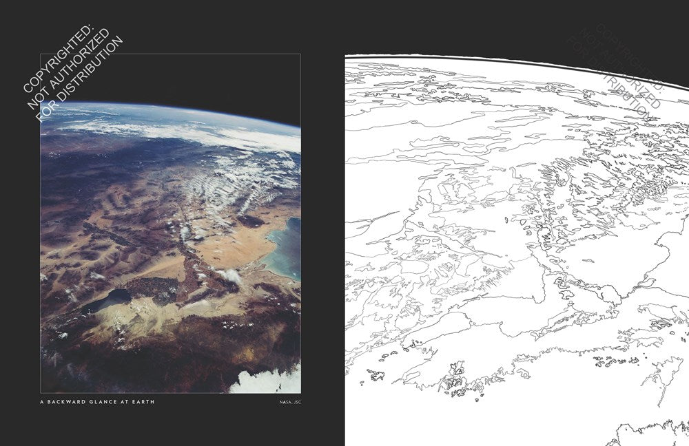 Earth And Space Coloring Book