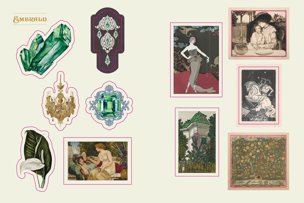 Crystal Sticker Book