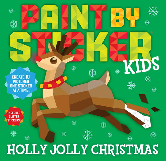 Paint by Sticker Kids Holly Jolly Christmas