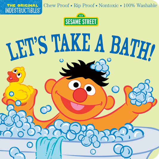 Indestructibles Sesame Street Let's Take A Bath