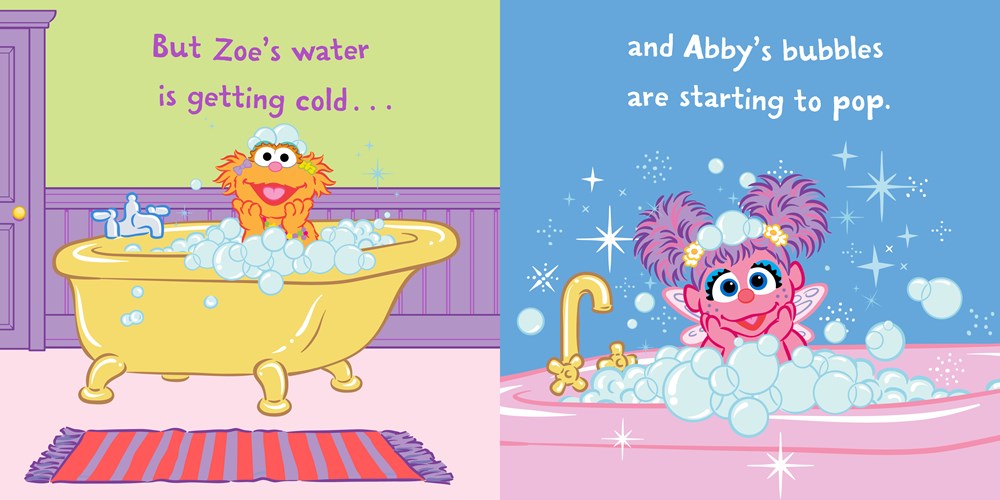 Indestructibles Sesame Street Let's Take A Bath