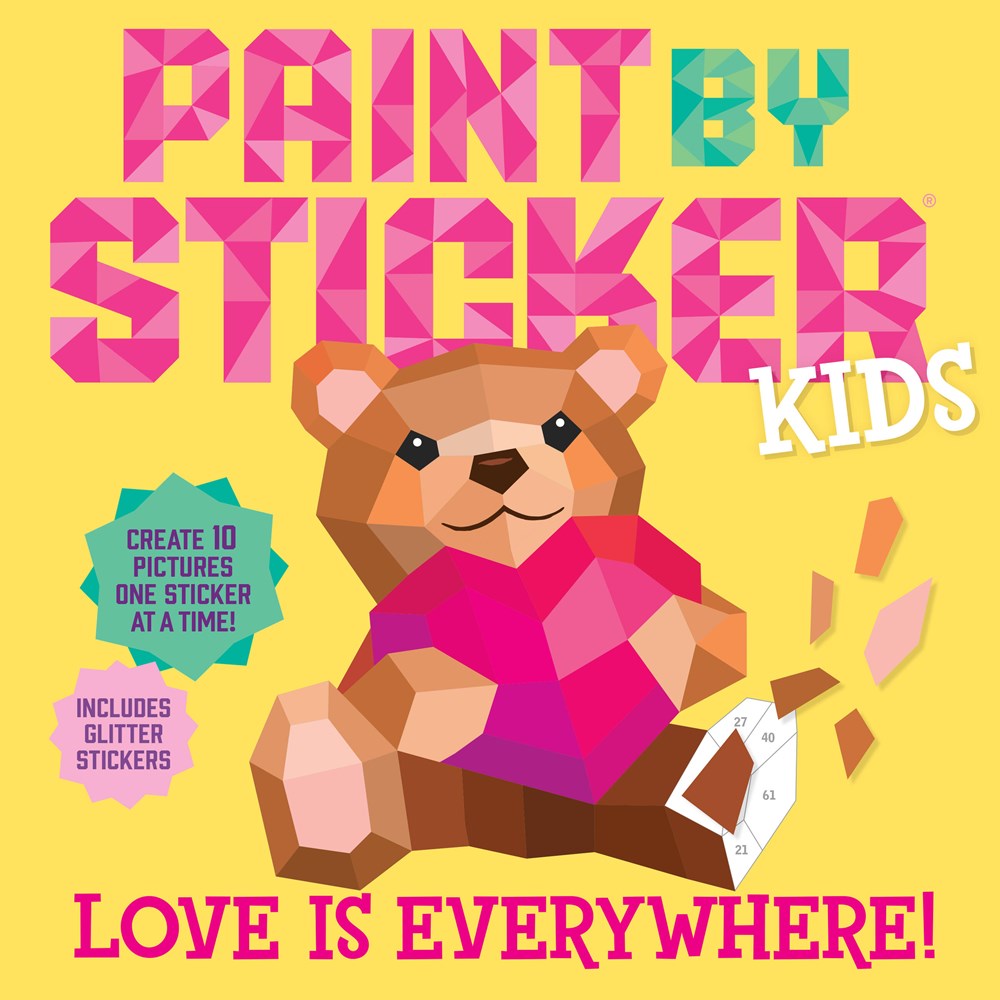 Paint by Sticker Kids Love Is Everywhere