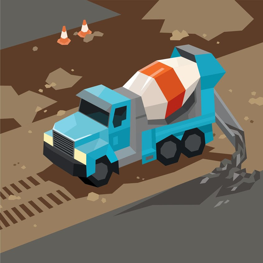 Paint By Sticker Kids Trucks, Trains, & More