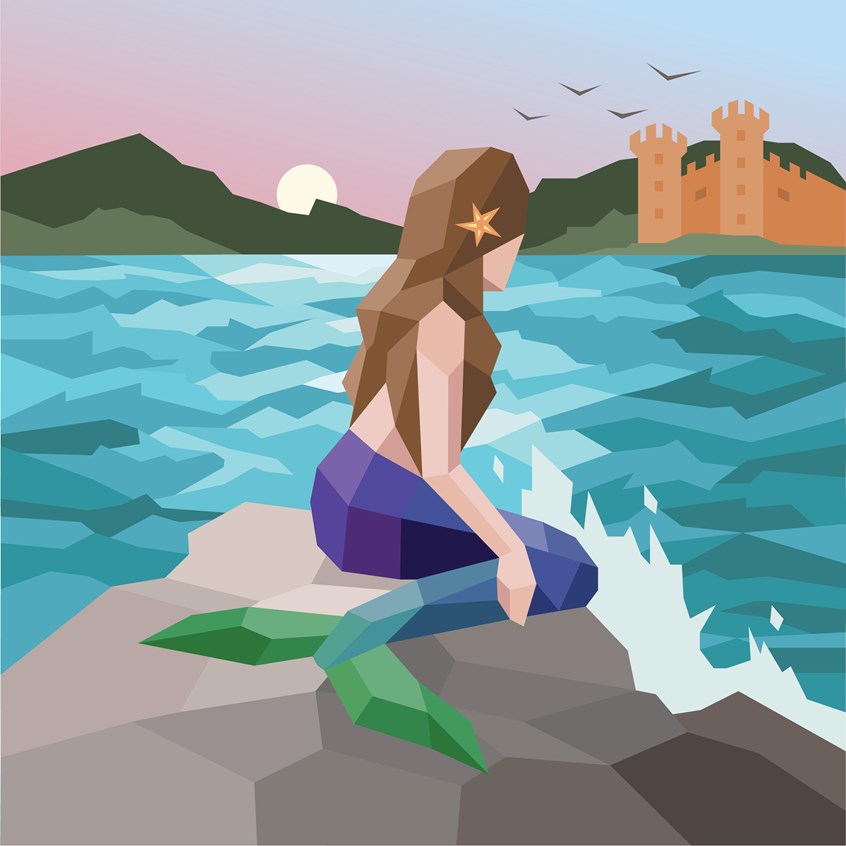 Paint By Sticker Kids Fairytale Magic