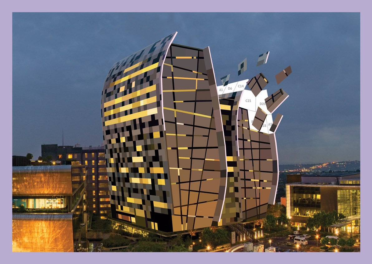 Paint by Sticker Architecture